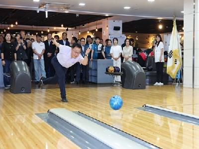 민경선 시장, 2026 고양시장배 볼링대회 시구