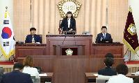 고양시의회, 제10대 의회 첫 결의안으로 '킨텍스 감사 해임 촉구' 후 임시회 폐회